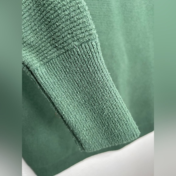 Free People Ottoman slouchy tunic sweater in pine size xs - Picture 6 of 12